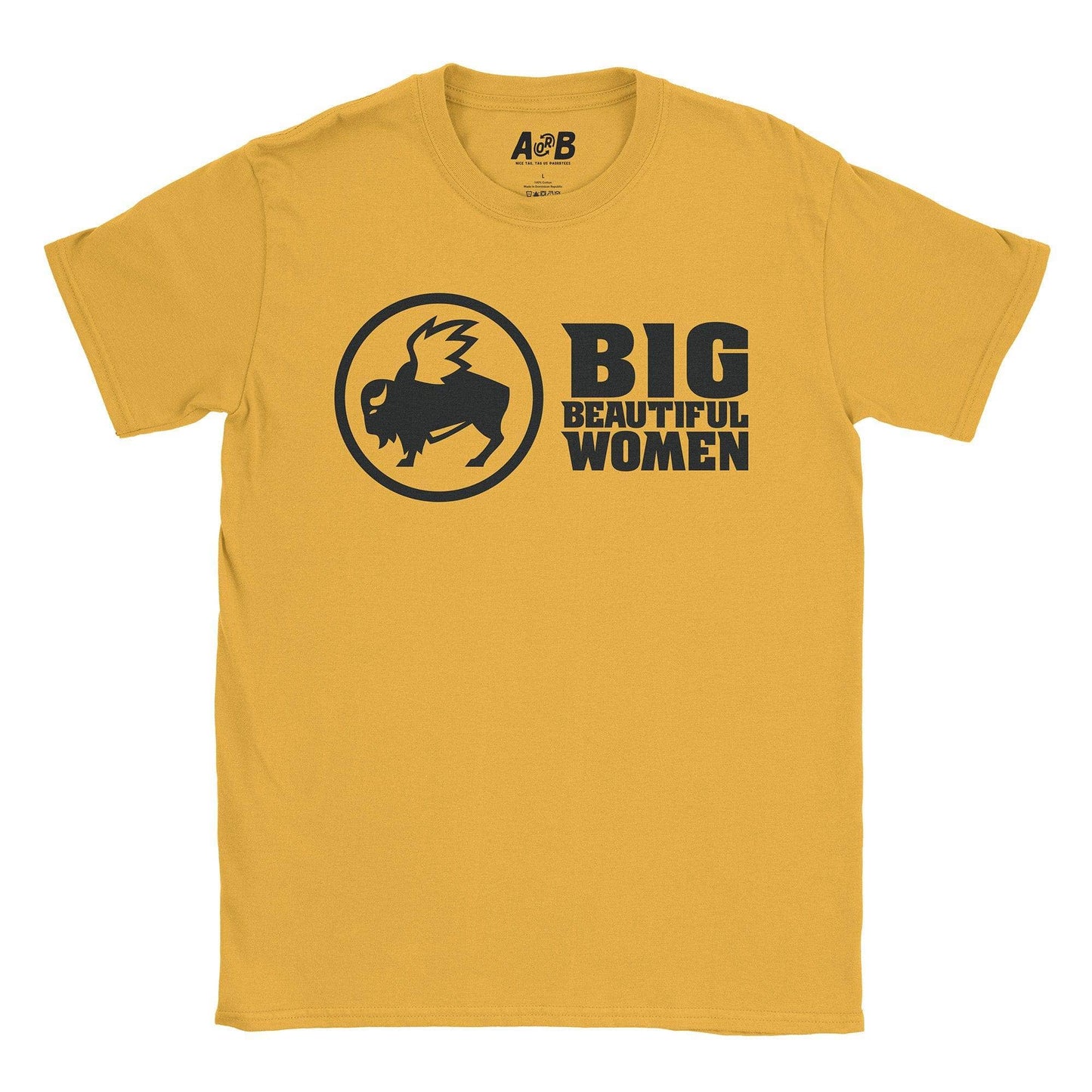 A-or-B-Tees T-Shirt Gold / S BBW T-Shirt