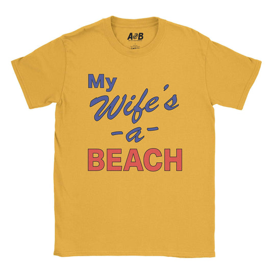 A-or-B-Tees T-Shirt Gold / S Beach Wife T-Shirt