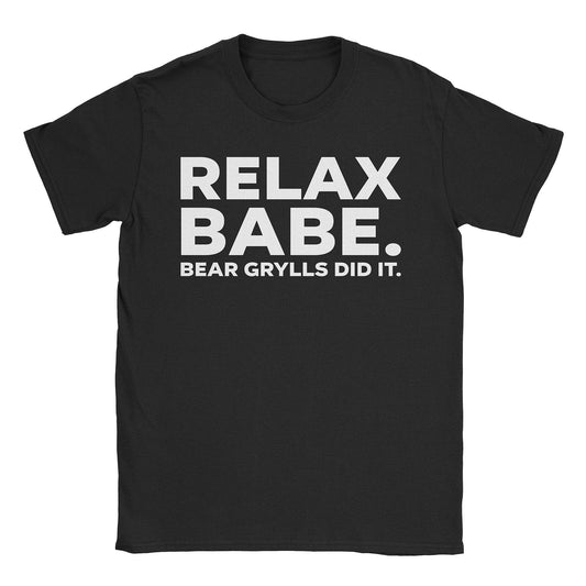A-or-B-Tees T-Shirt Black / S Bear Grylls T-Shirt
