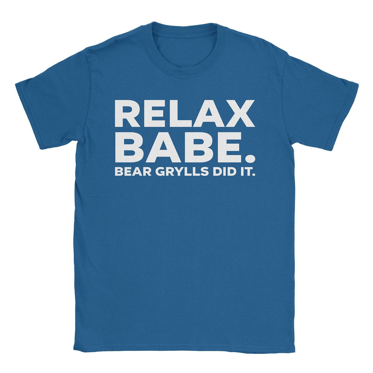 A-or-B-Tees T-Shirt Royal / S Bear Grylls T-Shirt