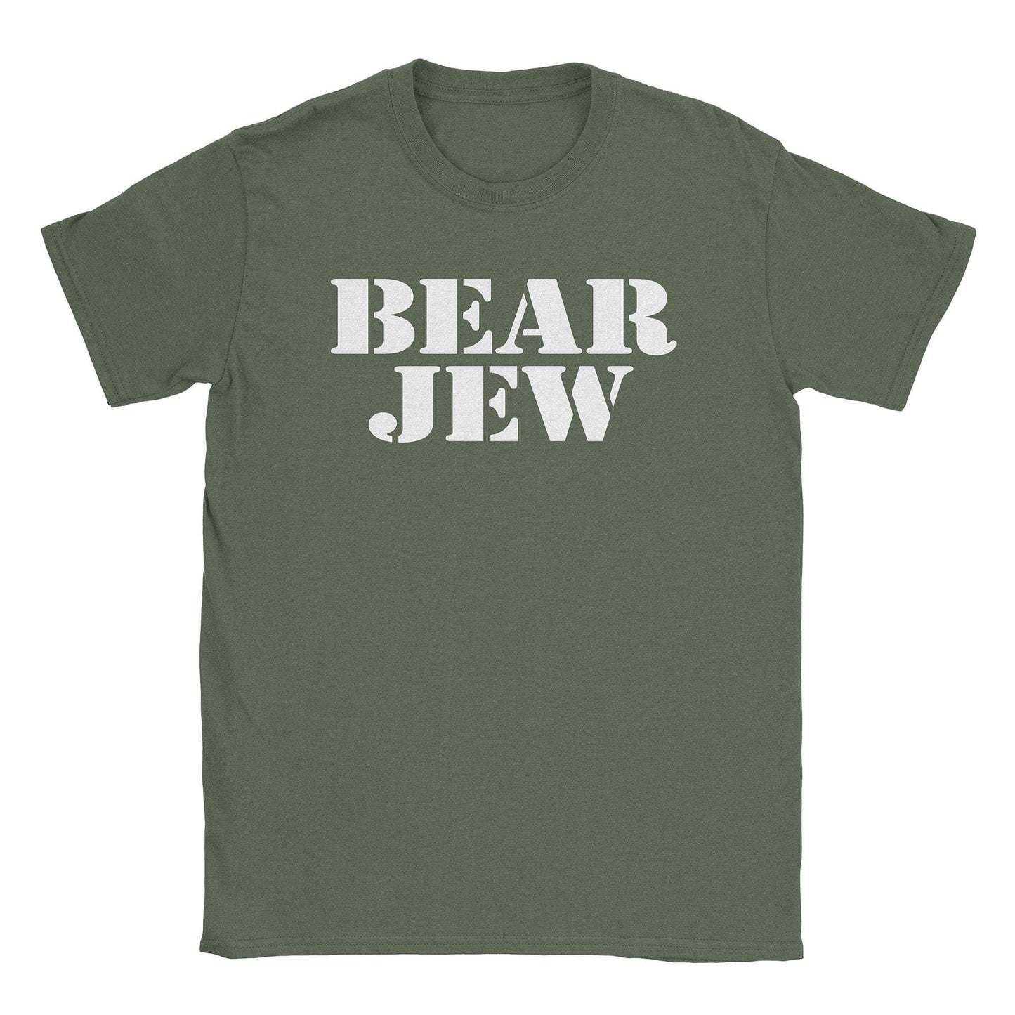 A-or-B-Tees T-Shirt Military Green / S Bear Jew T-Shirt