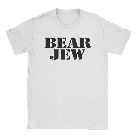 A-or-B-Tees T-Shirt White / S Bear Jew T-Shirt