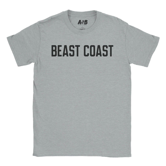 A-or-B-Tees T-Shirt Sport Grey / S Beast Coast T-Shirt