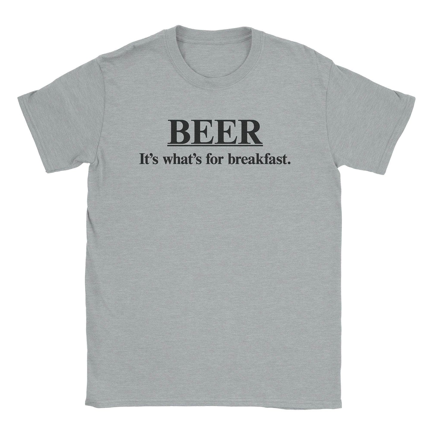 A-or-B-Tees T-Shirt Sport Grey / S Beer 4 Breakfast T-Shirt