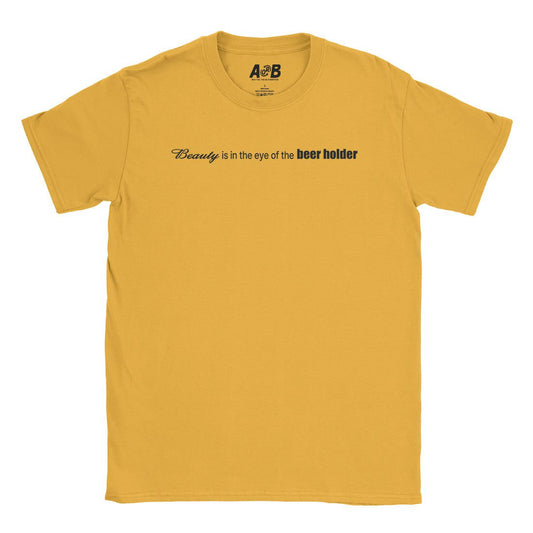 A-or-B-Tees T-Shirt Gold / S Beer Beauty T-Shirt