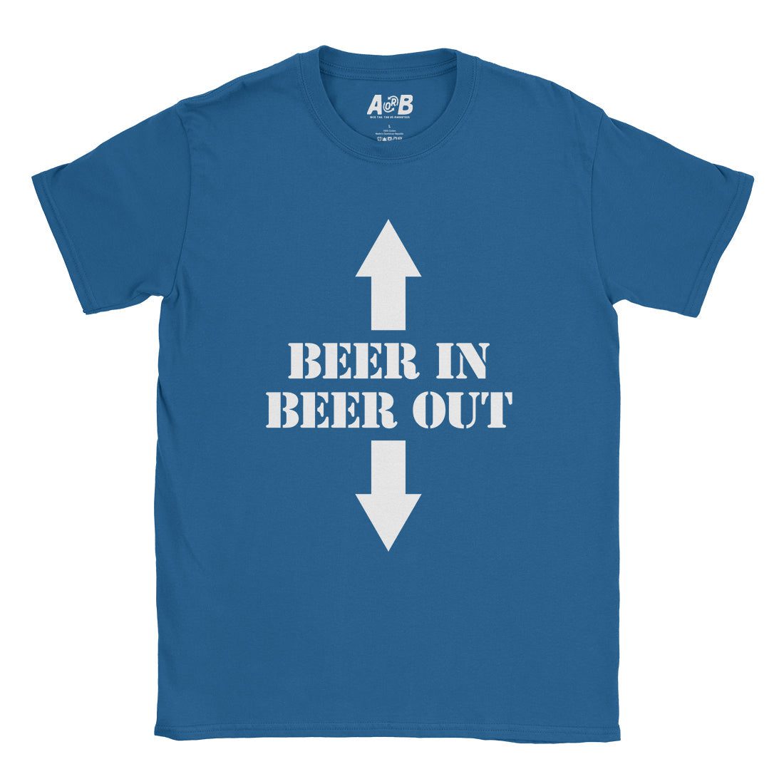 A-or-B-Tees T-Shirt Royal / S Beer In/Out T-Shirt