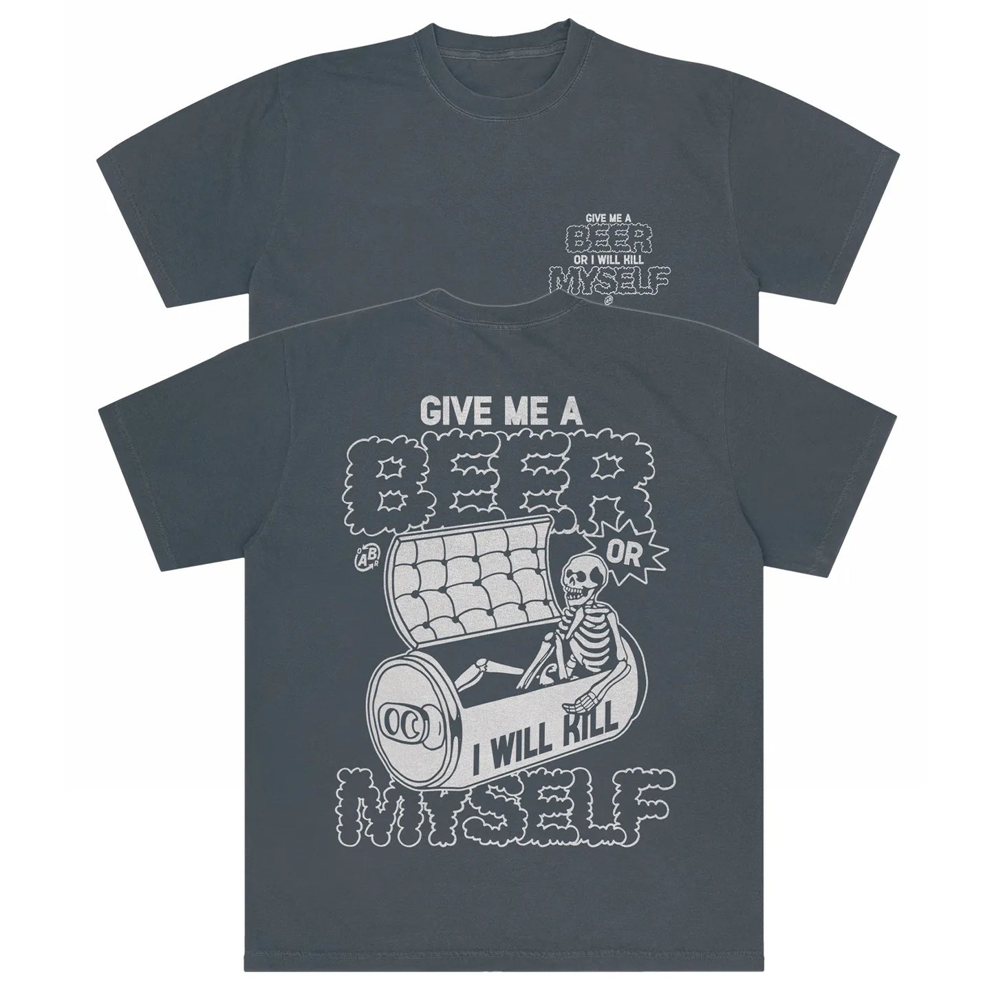 A-or-B-Tees T-Shirt Graphite / S Beer Myself Comfort Colors T-shirt