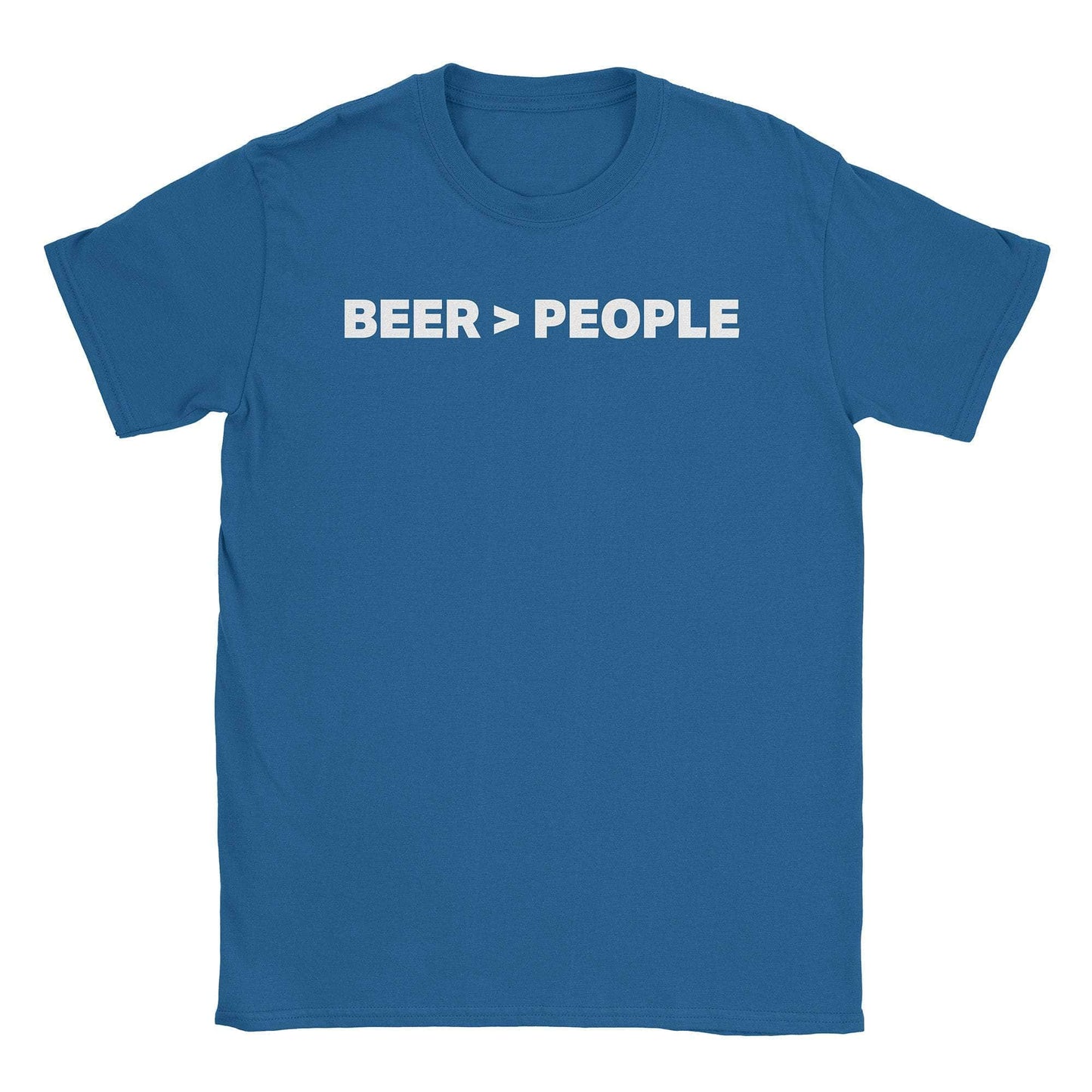 A-or-B-Tees T-Shirt Royal / S Beer > People T-Shirt