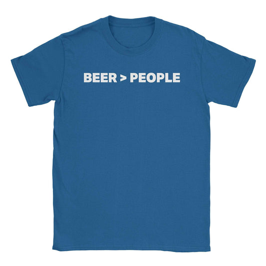 A-or-B-Tees T-Shirt Royal / S Beer > People T-Shirt