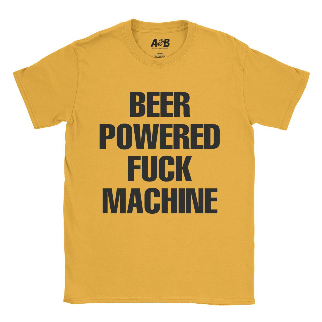A-or-B-Tees T-Shirt Gold / S Beer Powered T-Shirt