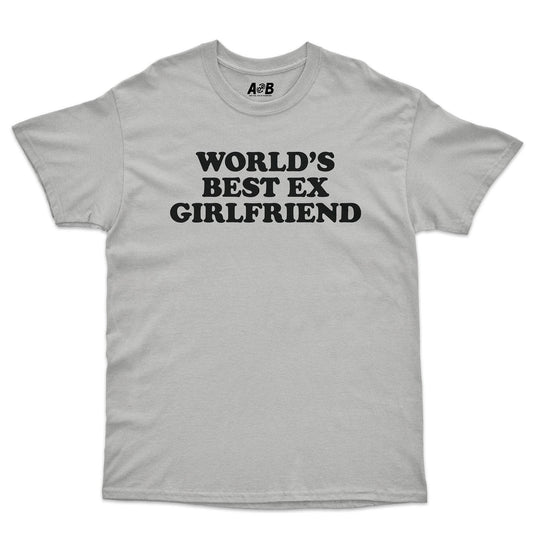 A-or-B-Tees T-Shirt Ice Grey / S Best Ex GF T-Shirt