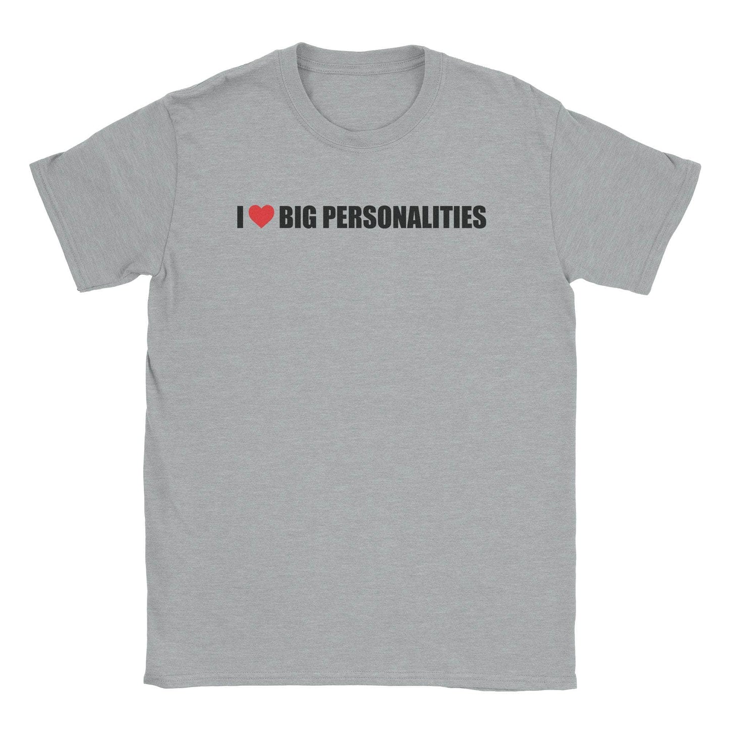 A-or-B-Tees T-Shirt Sport Grey / S Big Personalities T-Shirt