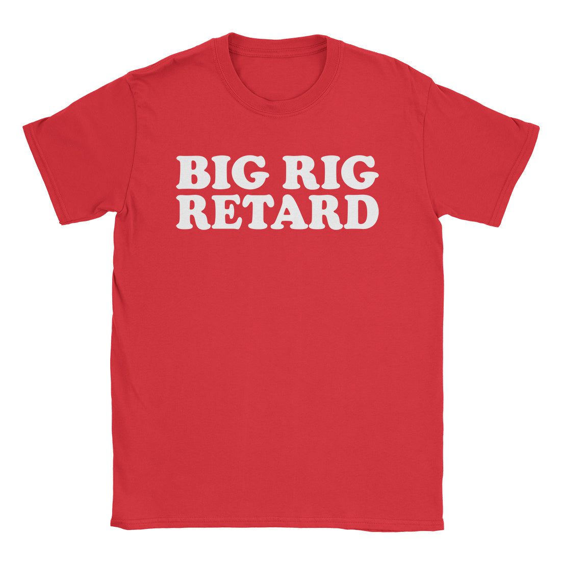 A-or-B-Tees T-Shirt Red / S Big Rigtard T-Shirt