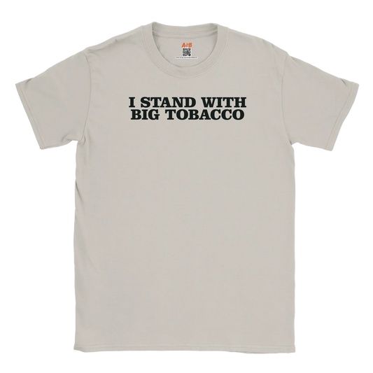A-or-B-Tees T-Shirt Ice Grey / S Big Tobacco T-Shirt