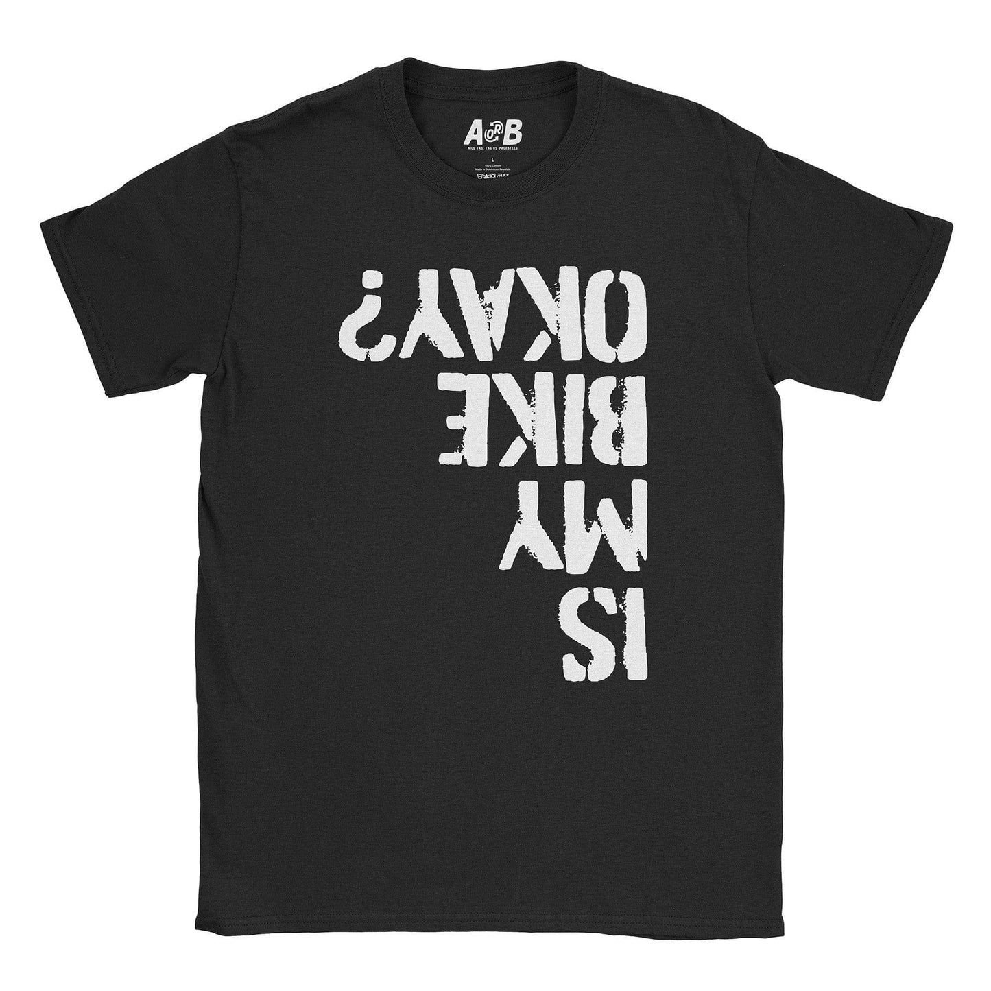 A-or-B-Tees T-Shirt Black / S Bike Crash T-Shirt