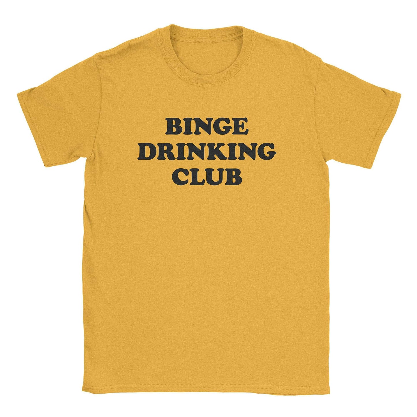 A-or-B-Tees T-Shirt Gold / S Binge Drinking T-Shirt
