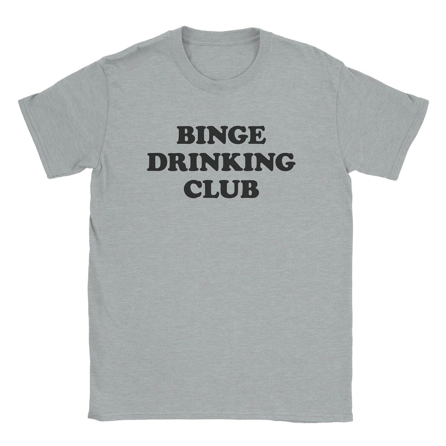 A-or-B-Tees T-Shirt Sport Grey / S Binge Drinking T-Shirt