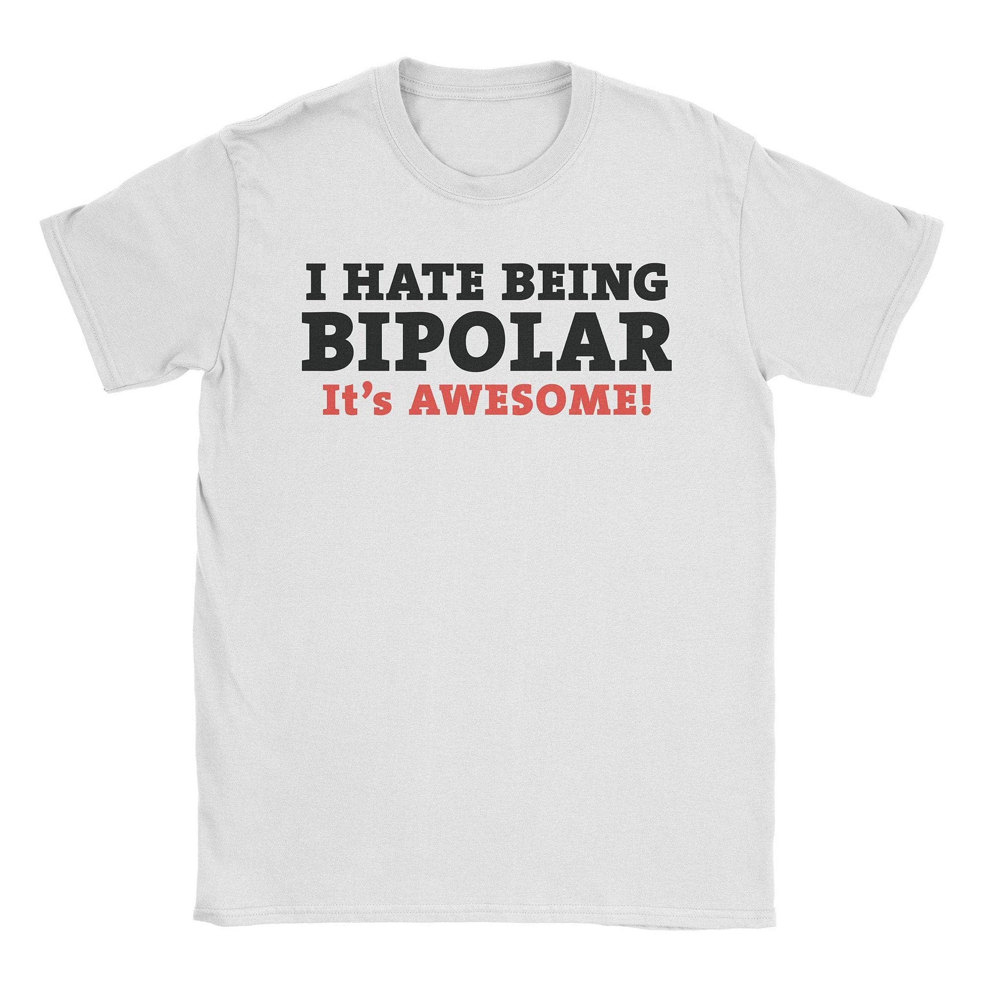 A-or-B-Tees T-Shirt White / S Bipolar T-Shirt