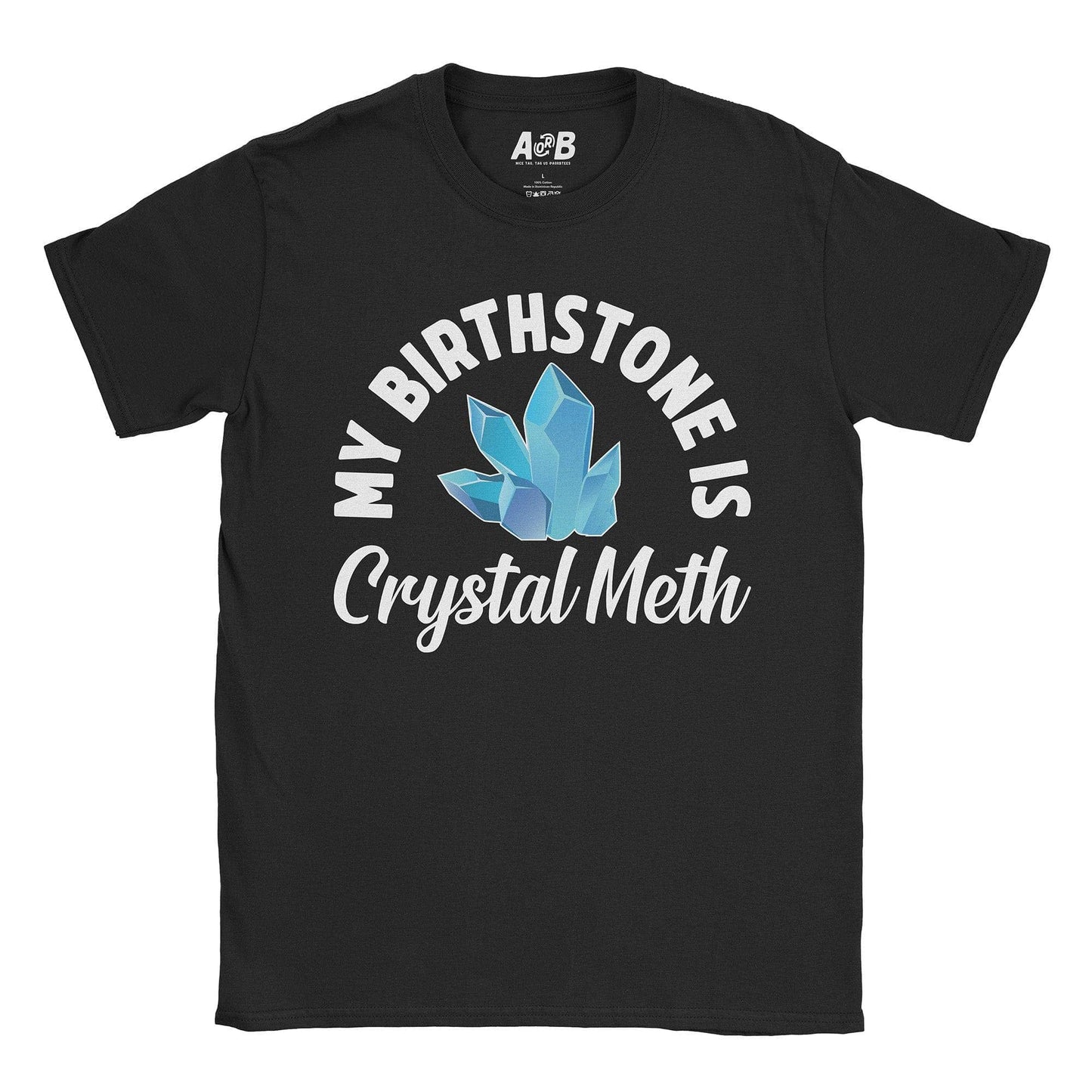 A-or-B-Tees T-Shirt Black / S Birthstone T-Shirt