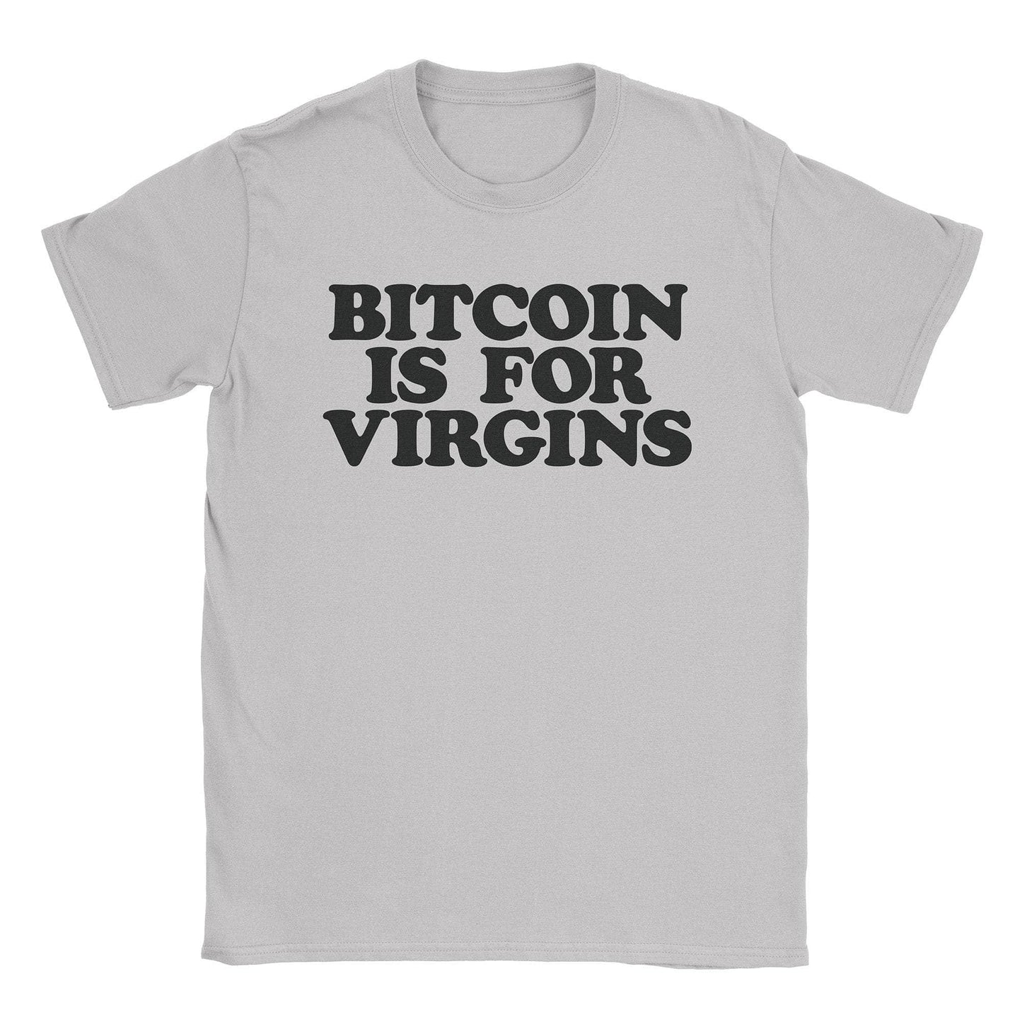 A-or-B-Tees T-Shirt Ice Grey / S Bitcoin T-Shirt