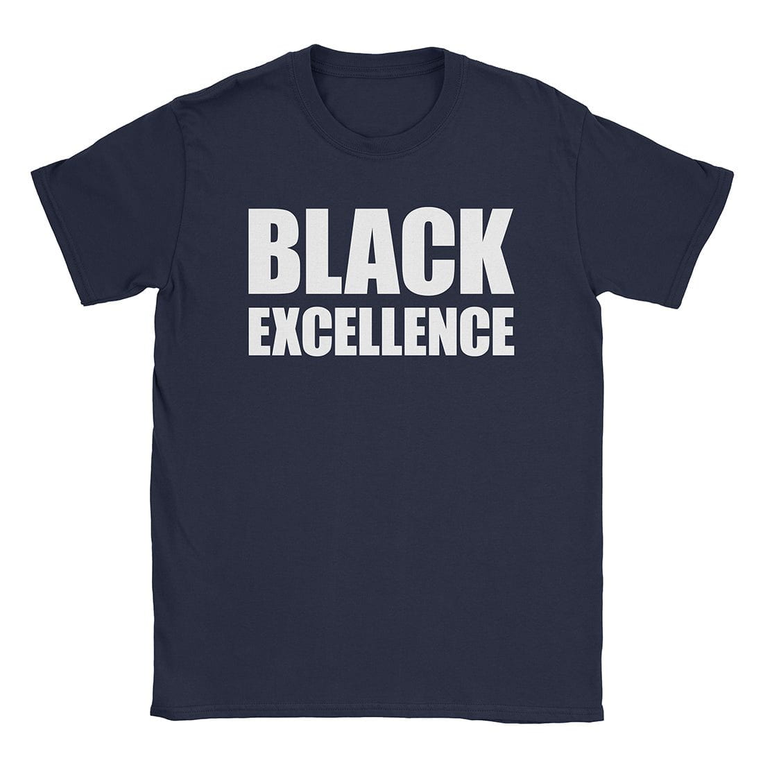 A-or-B-Tees T-Shirt Navy / S Black Excellence T-Shirt