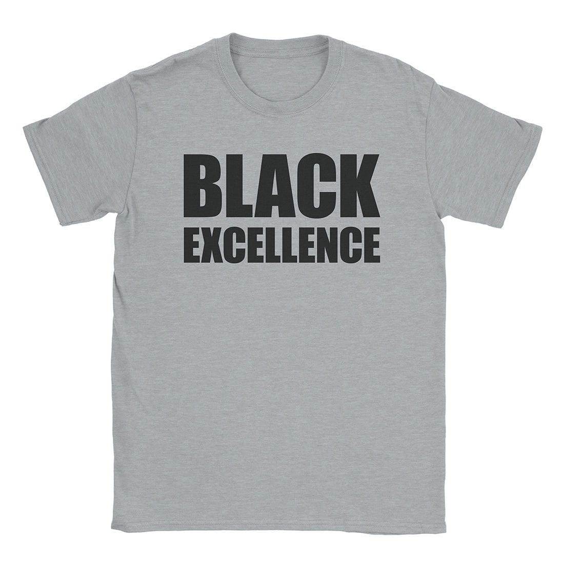 A-or-B-Tees T-Shirt Sport Grey / S Black Excellence T-Shirt