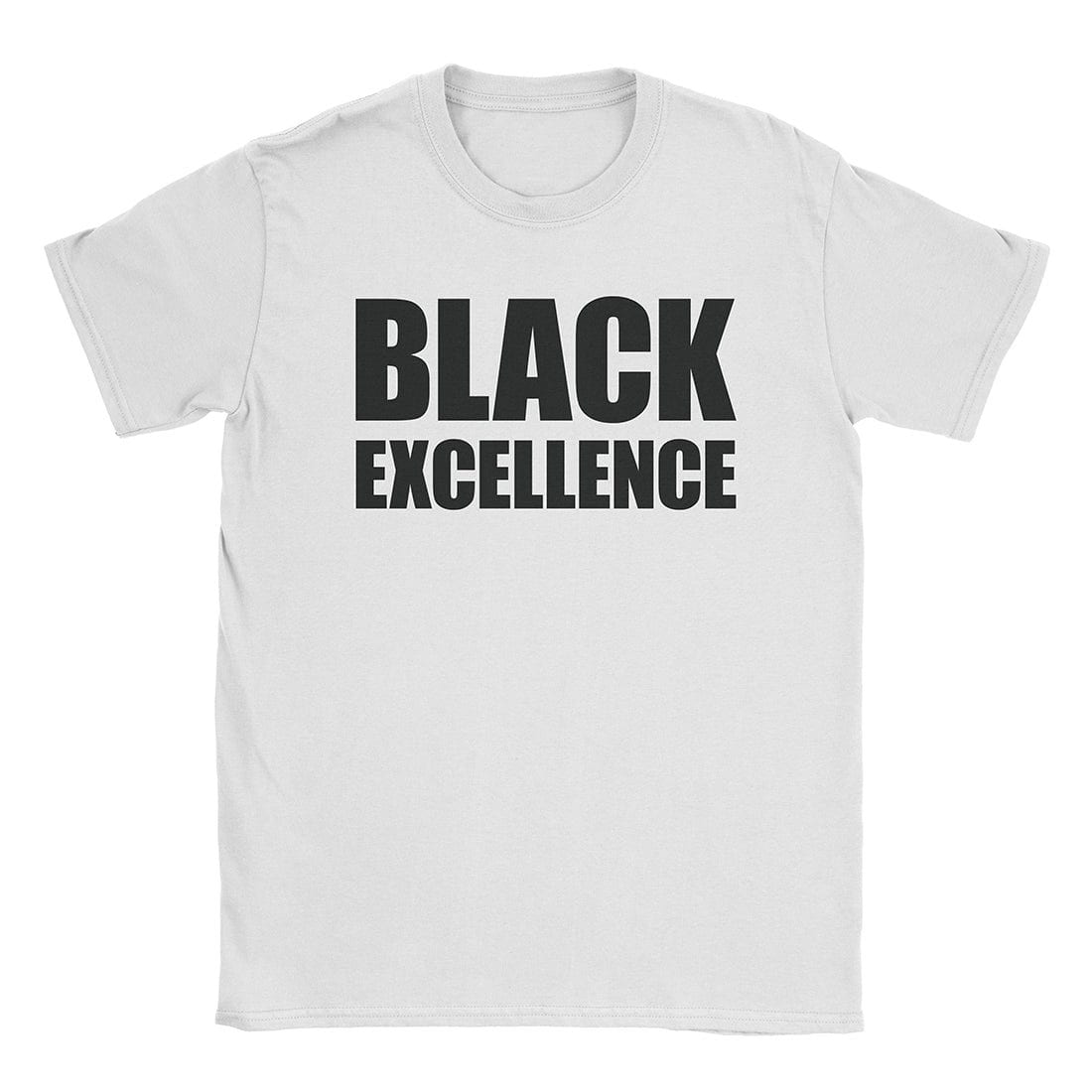 A-or-B-Tees T-Shirt White / S Black Excellence T-Shirt