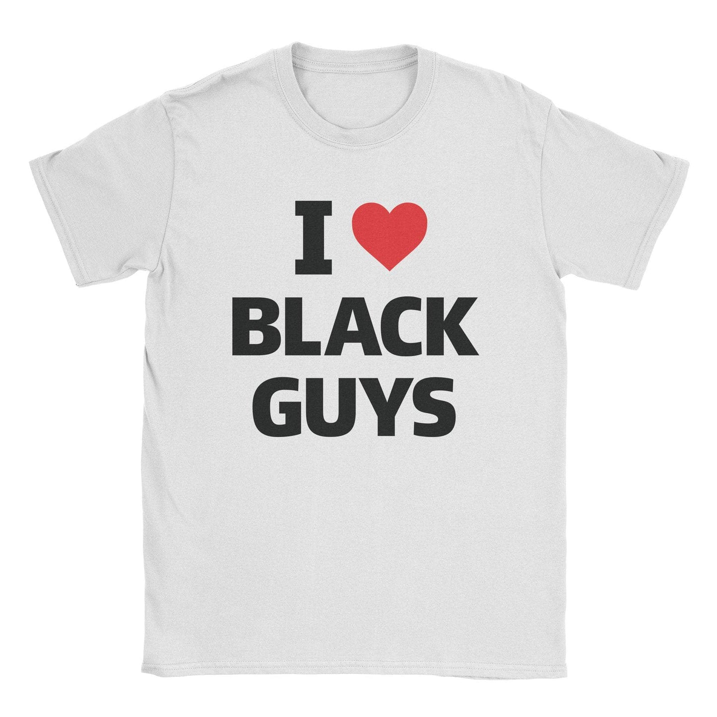 A-or-B-Tees T-Shirt White / S Black Guys T-Shirt