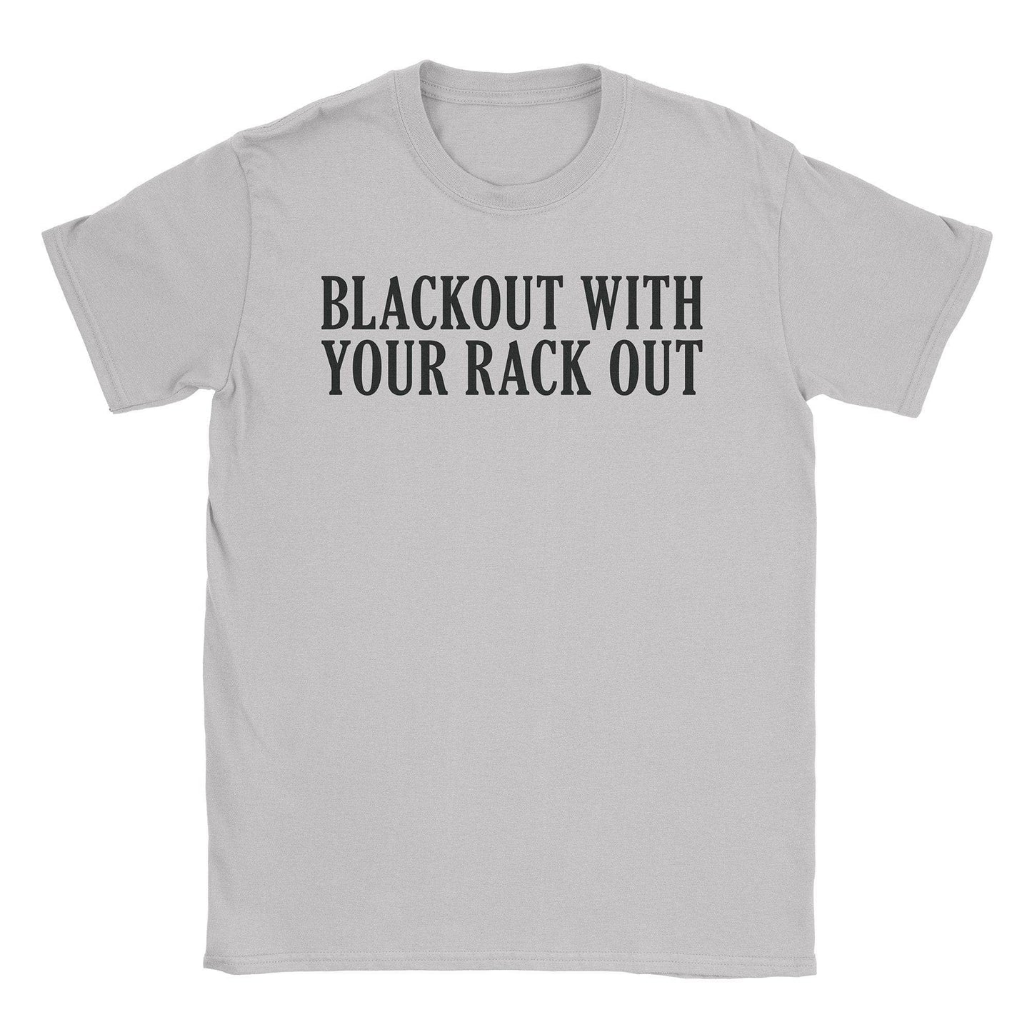 A-or-B-Tees T-Shirt Ice Grey / S Blackout T-Shirt