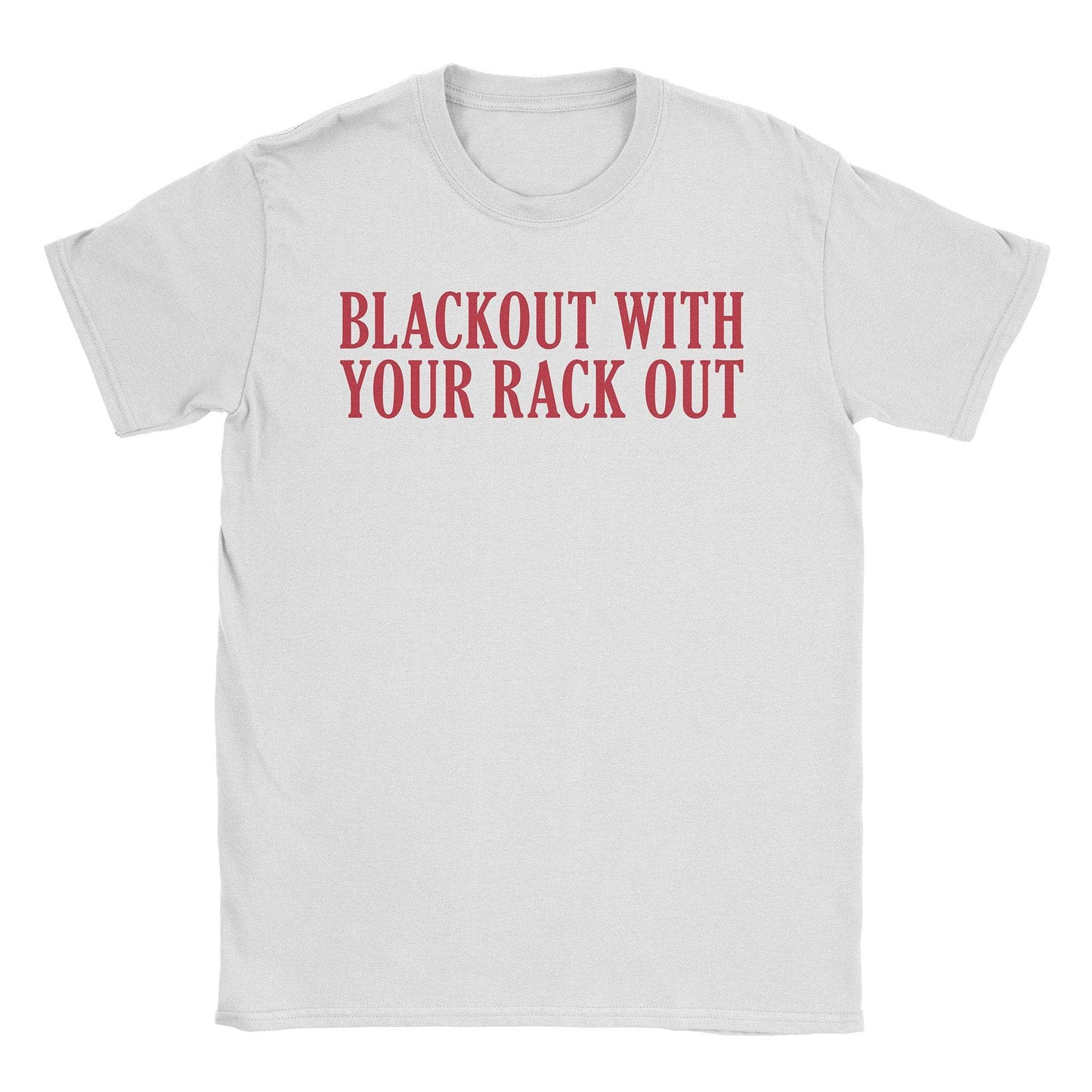 A-or-B-Tees T-Shirt White / S Blackout T-Shirt