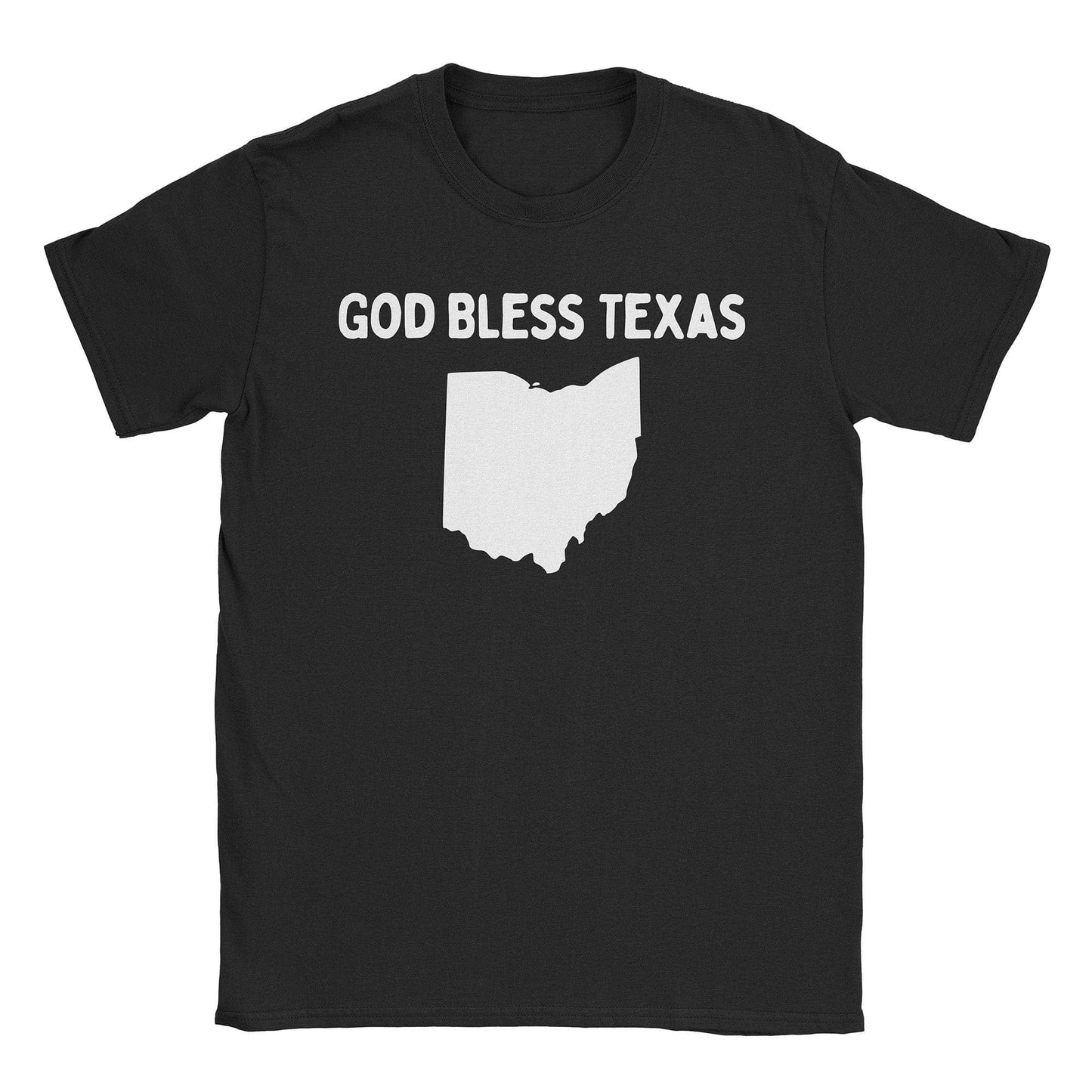 A-or-B-Tees T-Shirt Black / S Bless Texas T-Shirt