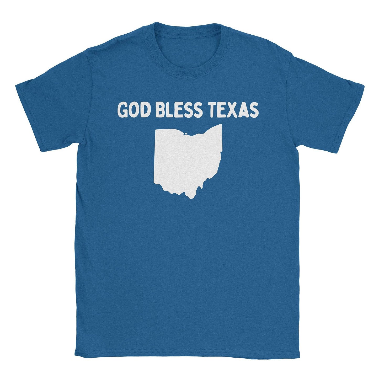 A-or-B-Tees T-Shirt Royal / S Bless Texas T-Shirt