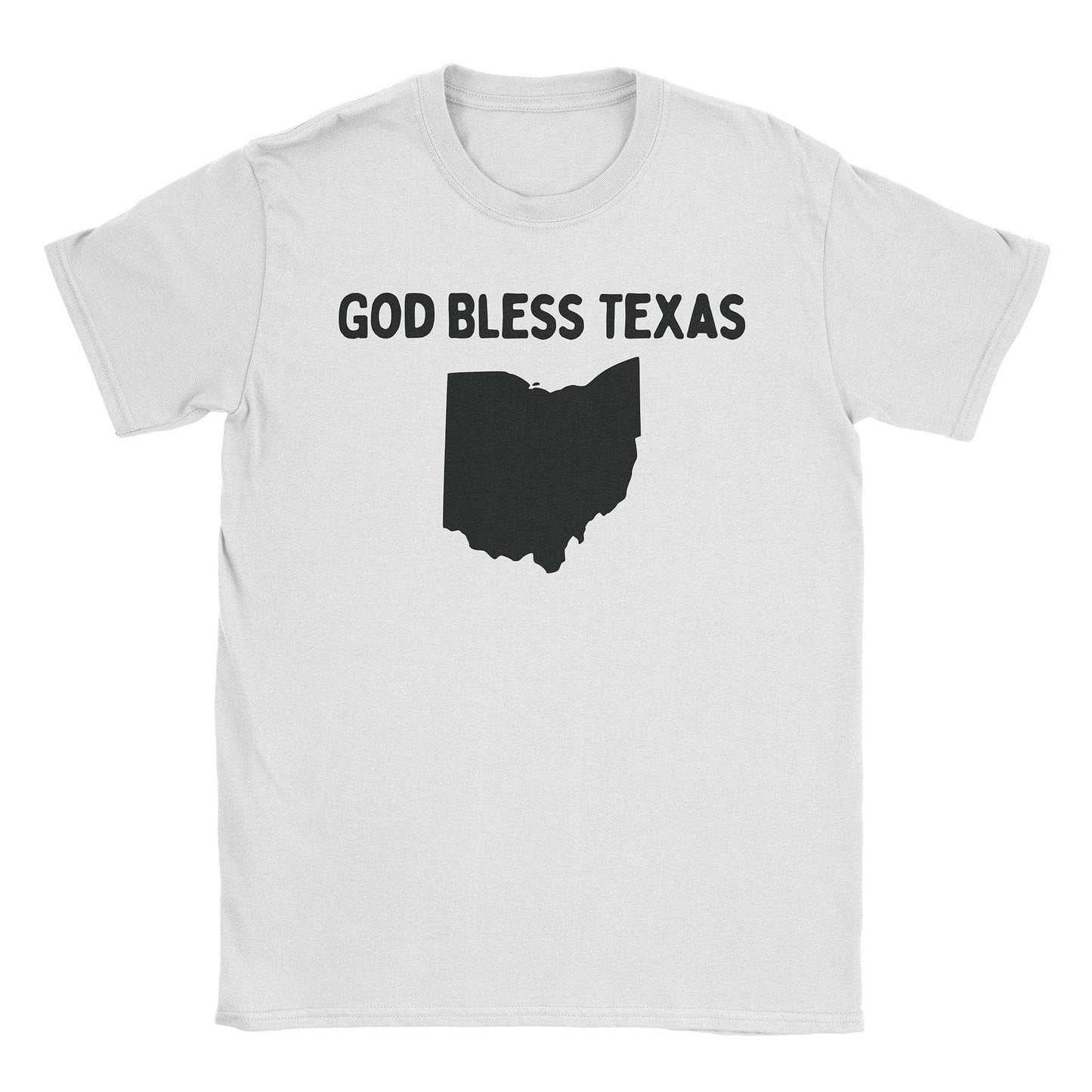 A-or-B-Tees T-Shirt White / S Bless Texas T-Shirt