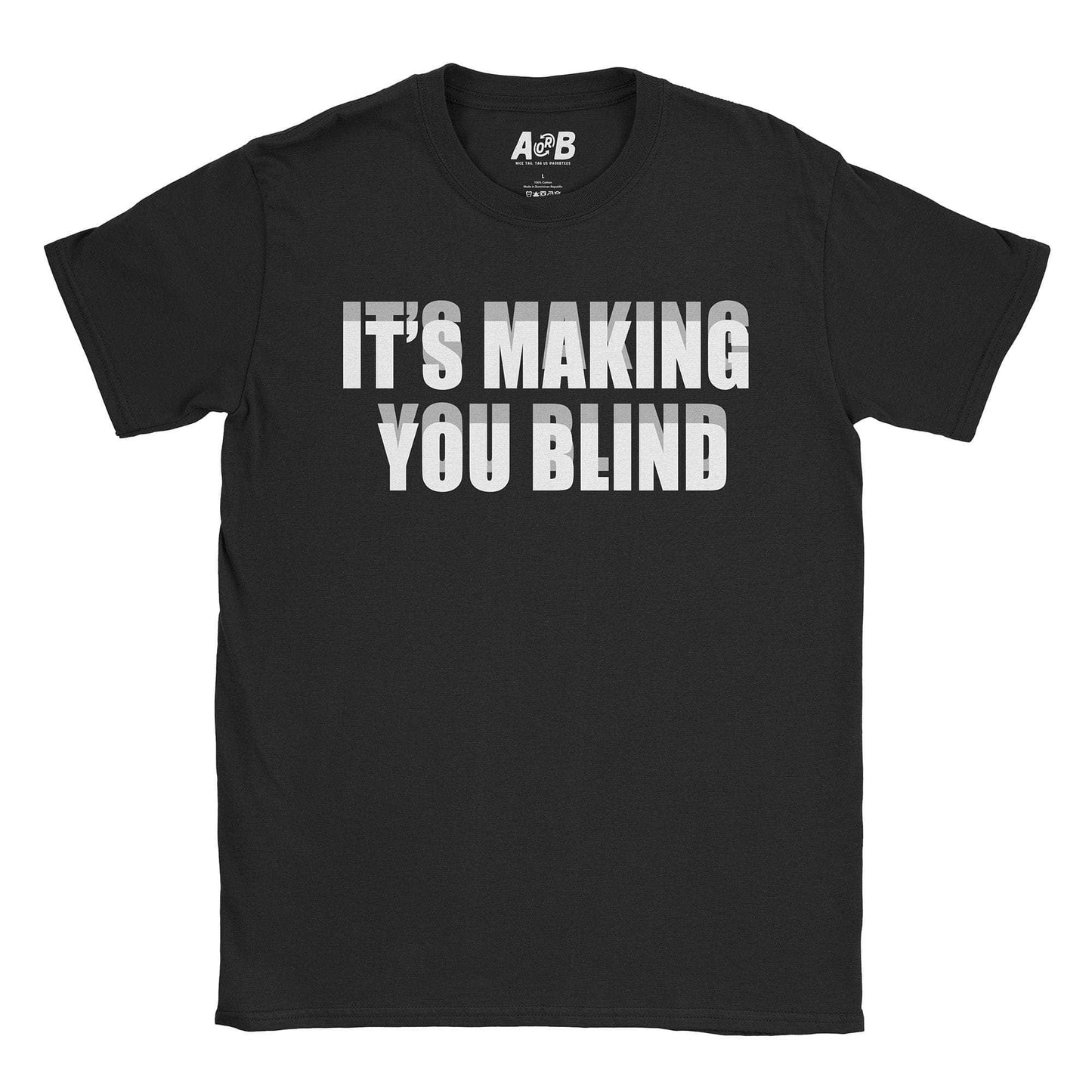 A-or-B-Tees T-Shirt Black / S Blind T-Shirt