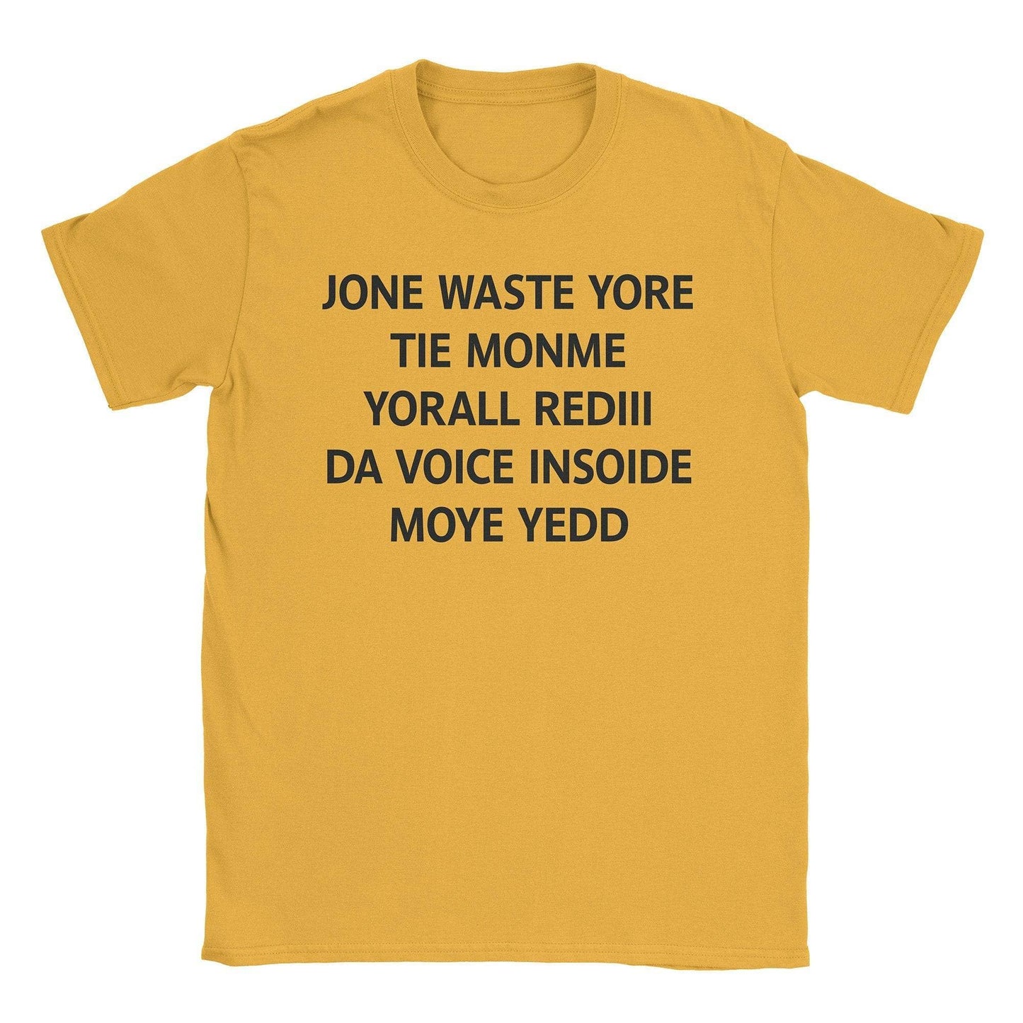 A-or-B-Tees T-Shirt Gold / S Blink T-Shirt