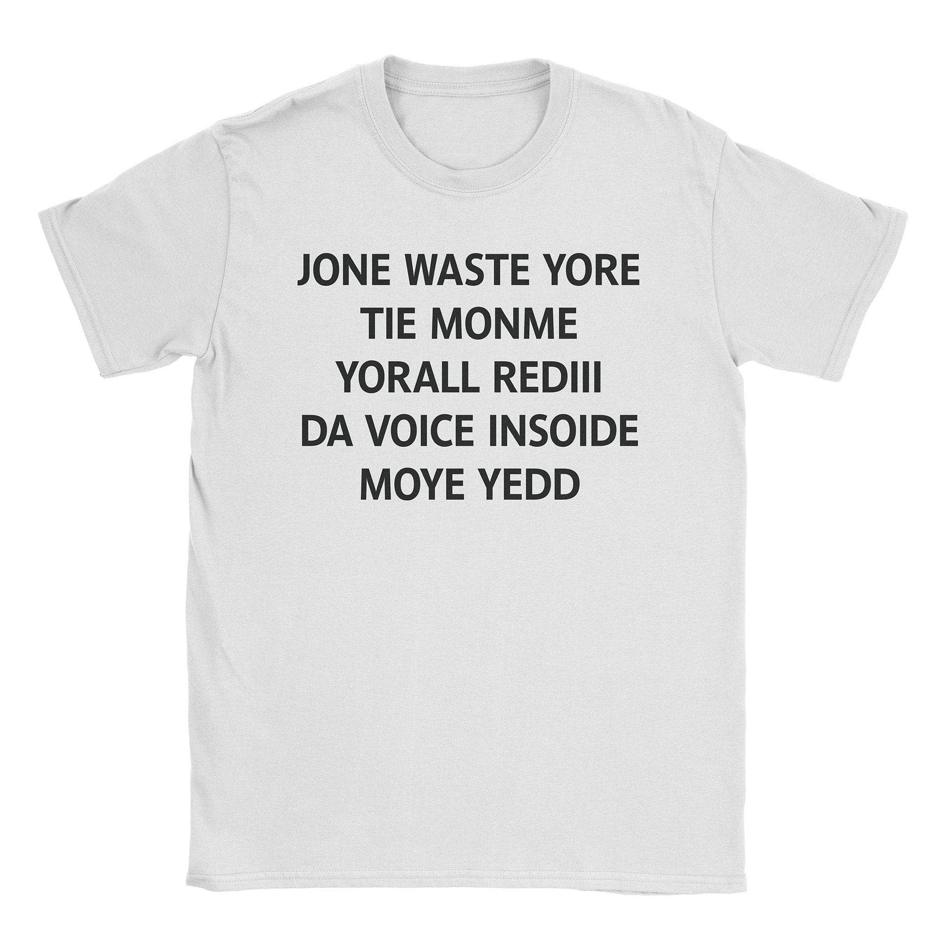 A-or-B-Tees T-Shirt White / S Blink T-Shirt