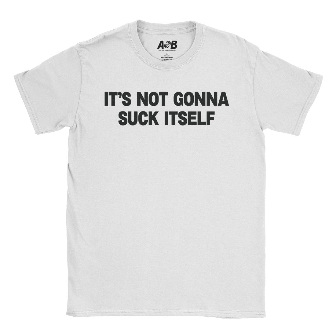 A-or-B-Tees T-Shirt White / S Blow Job T-Shirt
