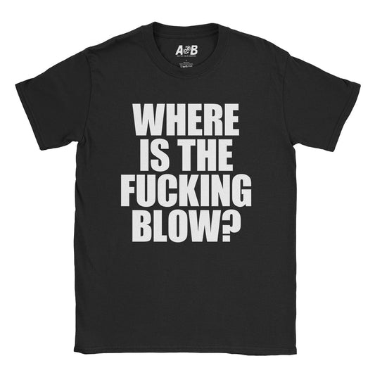 A-or-B-Tees T-Shirt Black / S Blow T-Shirt