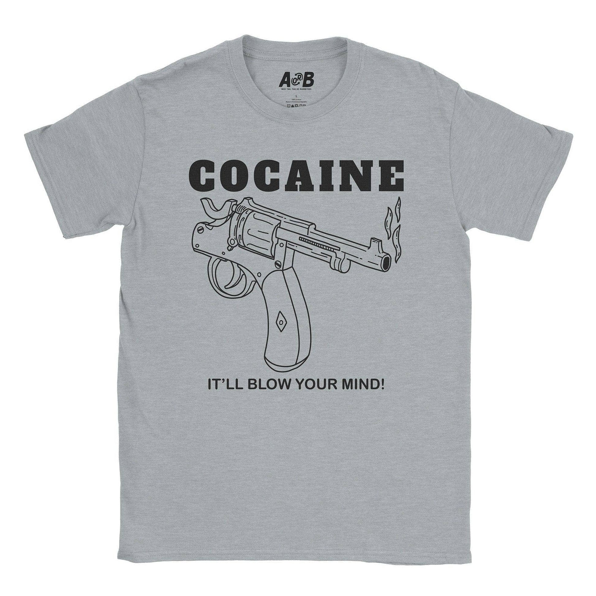 A-or-B-Tees T-Shirt Sport Grey / S Blow T-Shirt
