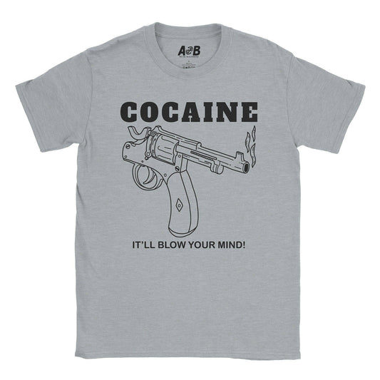 A-or-B-Tees T-Shirt Sport Grey / S Blow T-Shirt