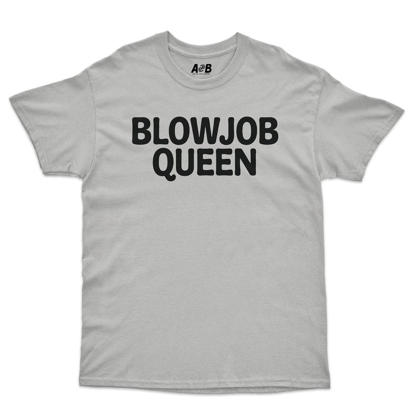 A-or-B-Tees T-Shirt Ice Grey / S Blowjob T-Shirt
