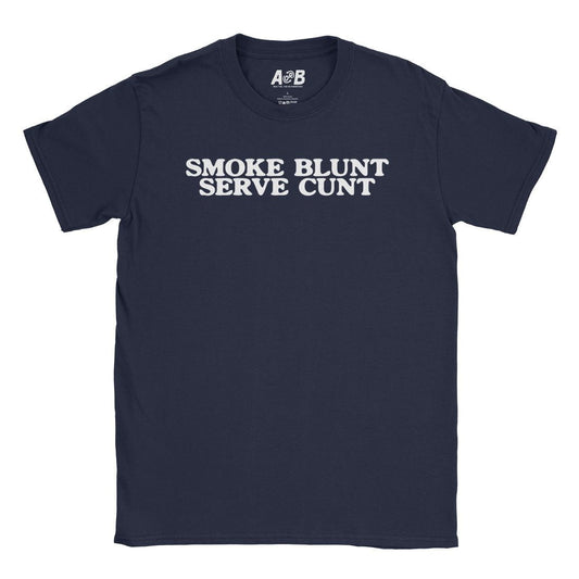 A-or-B-Tees T-Shirt Navy / S Blunt Cunt T-Shirt