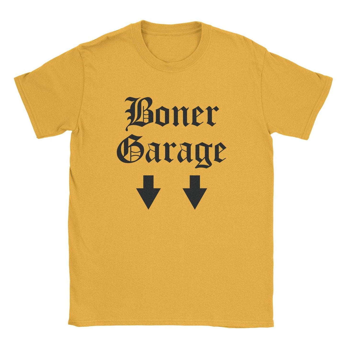 A-or-B-Tees T-Shirt Gold / S Boner Garage T-Shirt