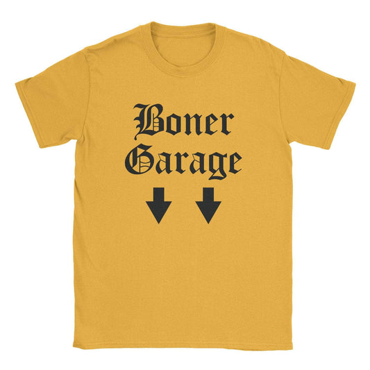 A-or-B-Tees T-Shirt Gold / S Boner Garage T-Shirt