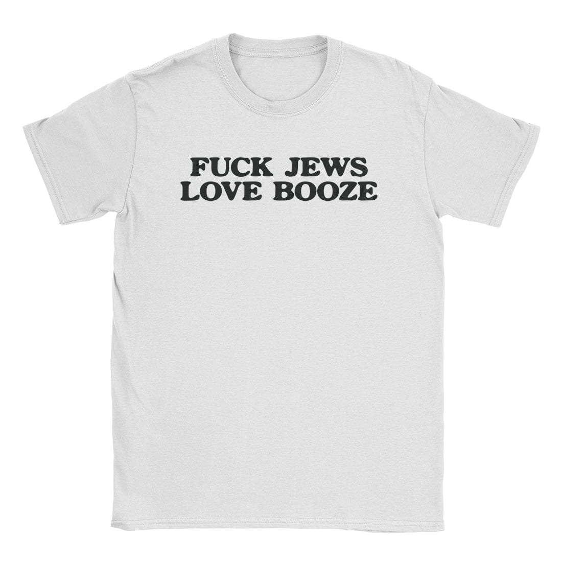 A-or-B-Tees T-Shirt White / S Booze T-Shirt