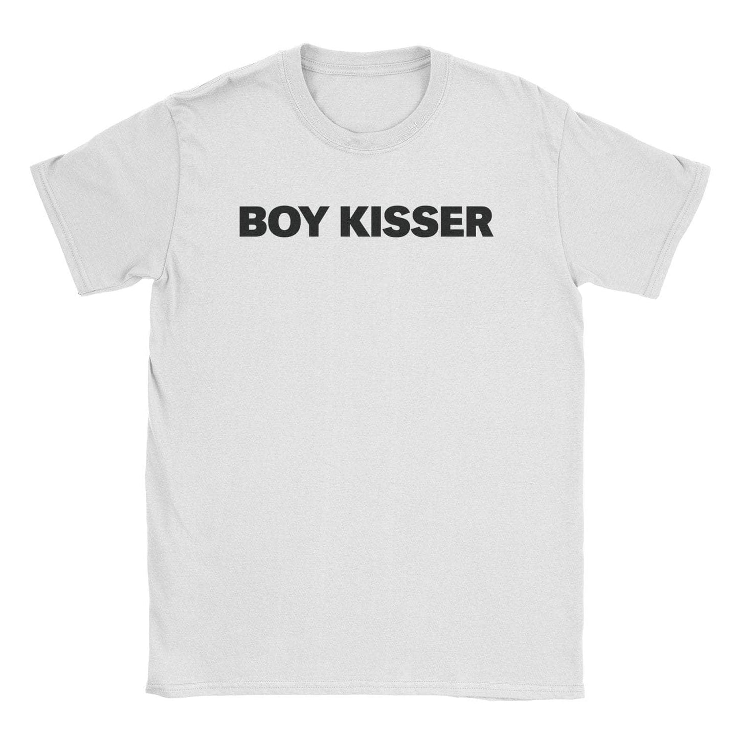 A-or-B-Tees T-Shirt White / S Boy Kisser T-Shirt