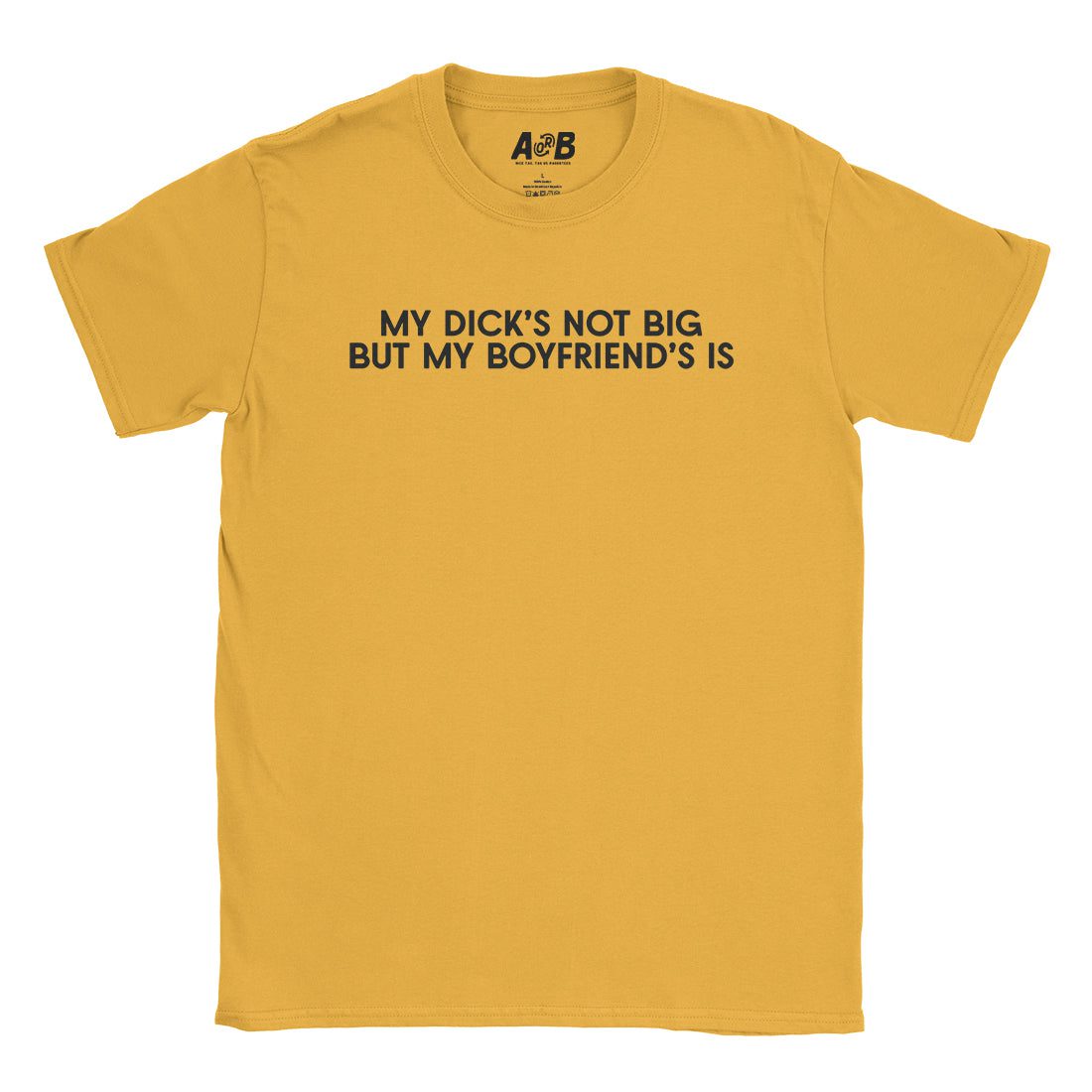 A-or-B-Tees T-Shirt Gold / S Boyfriend T-Shirt