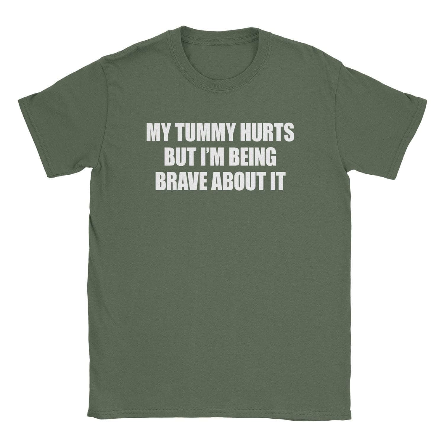 A-or-B-Tees T-Shirt Military Green / S Brave Soldier T-Shirt