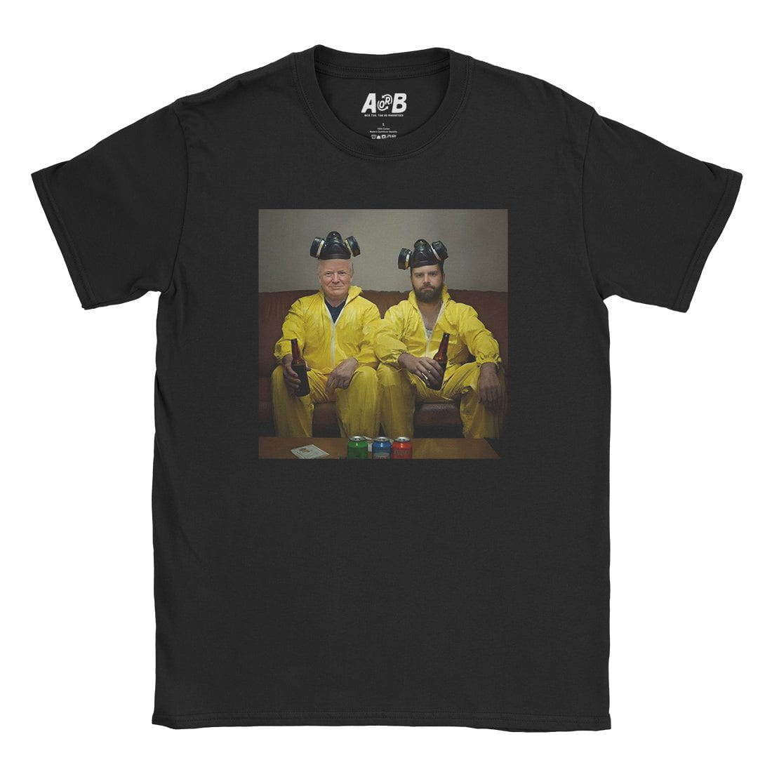 A-or-B-Tees T-Shirt Black / S Breaking Beers T-Shirt