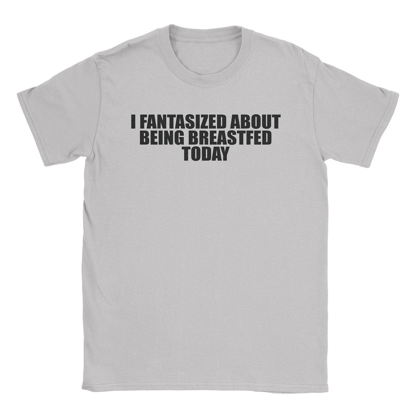 A-or-B-Tees T-Shirt Ice Grey / S Breastfed T-Shirt